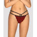 Трусики Obsessive Sugestina Bordeaux-Black L/XL