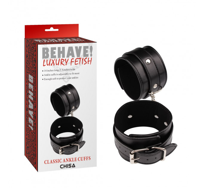 Наручники Chisa Behave Luxury Fetish Tempt Him Hand Cuffs