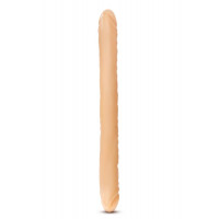 T330743 подвійний фалоімітатор B YOURS 18inch DOUBLE DILDO BEIGE