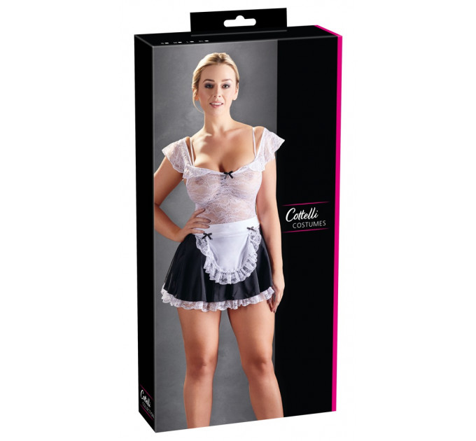 Костюм горничной Cottelli Collection Maid's Dress 2 предмета, M