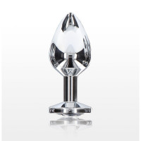 Анальна пробка маленька металева Starlight Booty Jewel Toy Joy