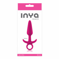 Анальная пробка розовая INYA PRINCE SMALL PINK