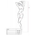 Бодистокинг ажурный с открытым доступом Passion BS099 red