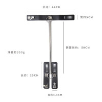 Бондаж для шиї та зап'ястя Ds Fetish Metal bondage spreader bar with restraints black