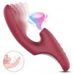 Двойной вибртор Wibrator-Silicone Vibrator USB 7+7+7 functions