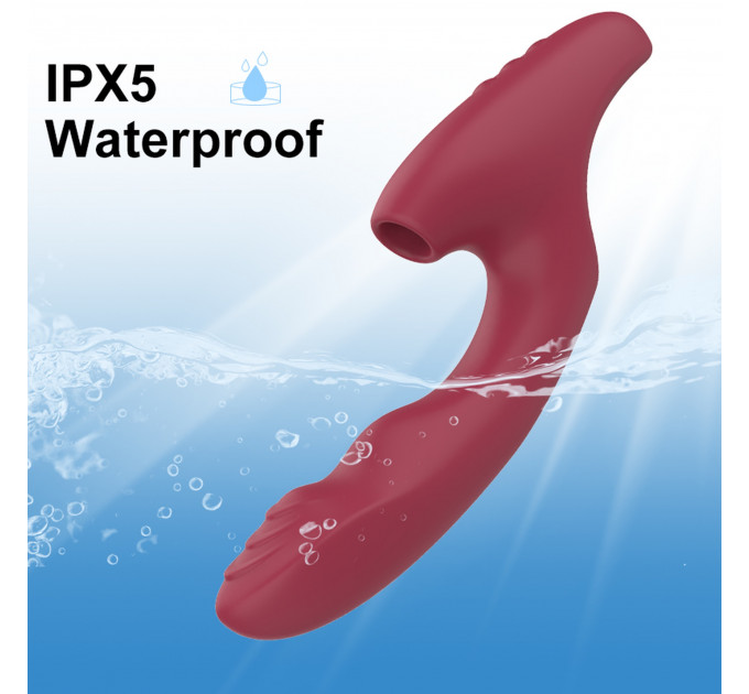 Двойной вибртор Wibrator-Silicone Vibrator USB 7+7+7 functions