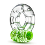 Ерекційне віброкільце PLAY WITH ME AROUSER VIBRATING C-RING GREEN