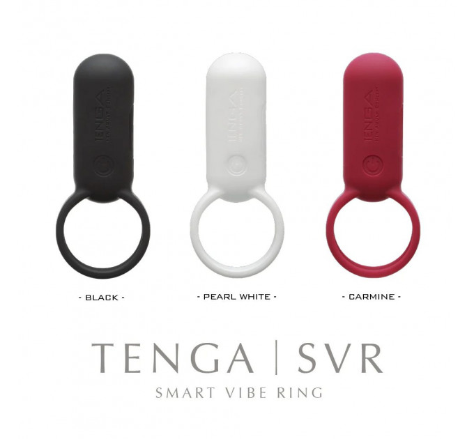 Эрекционное виброкольцо TENGA SVR White