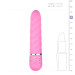 Вибратор рельефный Love Diamond Vibrator розовый, 11.4 см
