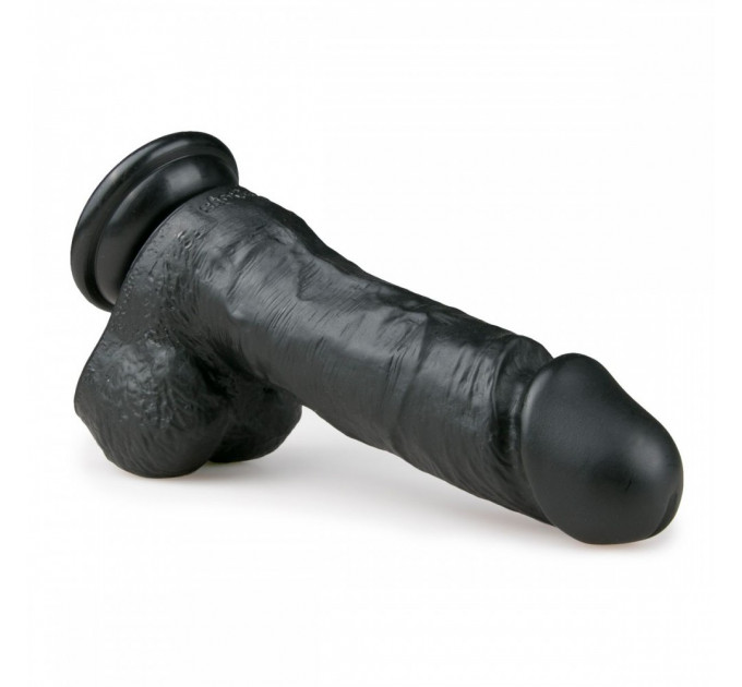 Фаллоимитатор EasyToys Realistic Dildo - 17,5 см черный