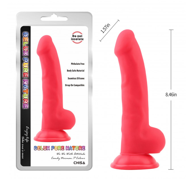 Фаллоимитатор Chisa Delux Pure Nature Red