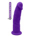 Фалоімітатор реалістичний Dreamtoys Real Love на присосці, фіолетовий
