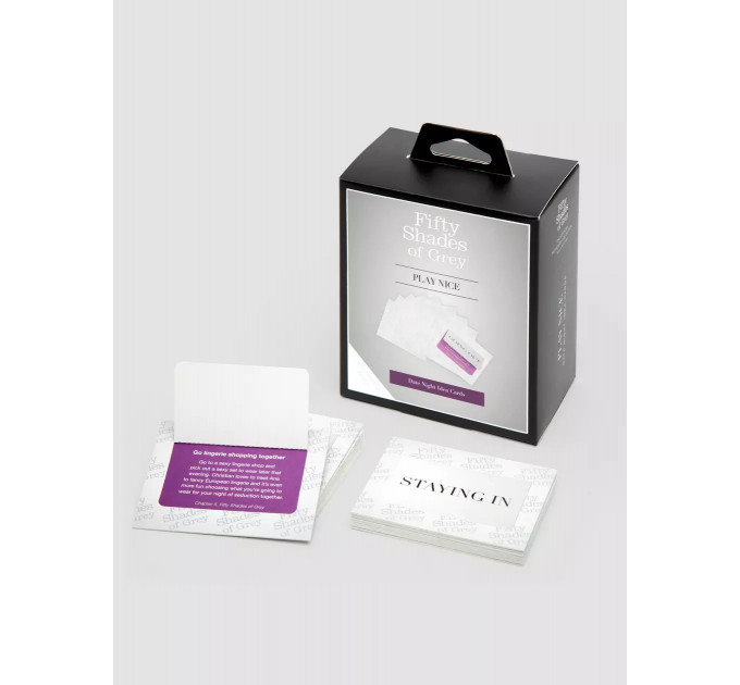 Карткова гра Нічне побачення Fifty Shades of Grey Play Nice Idea Card