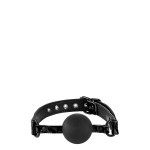 Кляп NS Novelties SINFUL SOFT SILICONE GAG BLACK
