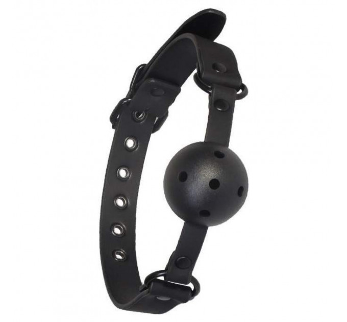 Кляп BLAZE BALL GAG WITH PAINTING EDGE BLACK
