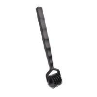 Колесо Вартенберга з 5 коліщатками Chisa Sins Inquisitio Prickly Pinwheel, чорне