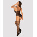 Комбинезон Obsessive Bodystocking G325 czarny S/M/L