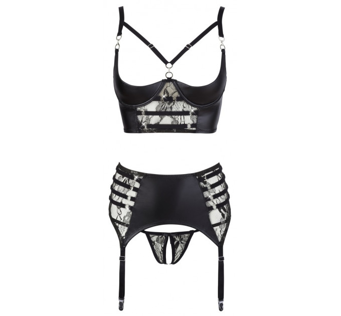 Комплект белья Shelf Bra Suspender Set 85B/L