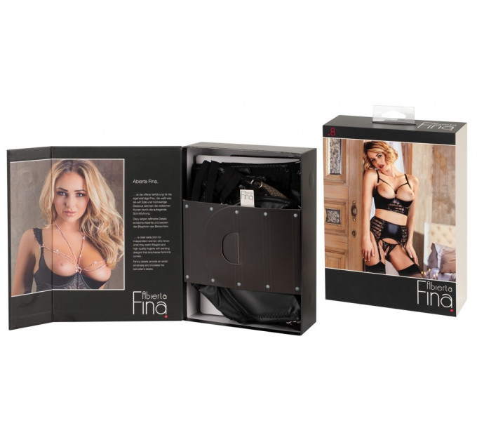 Комплект белья Shelf Bra Suspender Set 85B/L