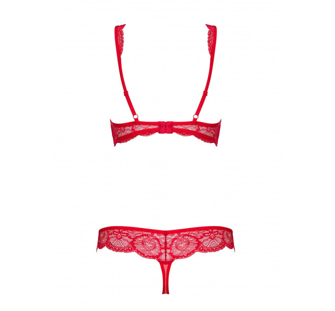 Комплект Obsessive 853-SET-3 2 pcs set red S/M