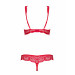 Комплект Obsessive 853-SET-3 2 pcs set red S/M