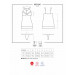 Пеньюар Obsessive 857-CHE-1 chemise S\M Черный