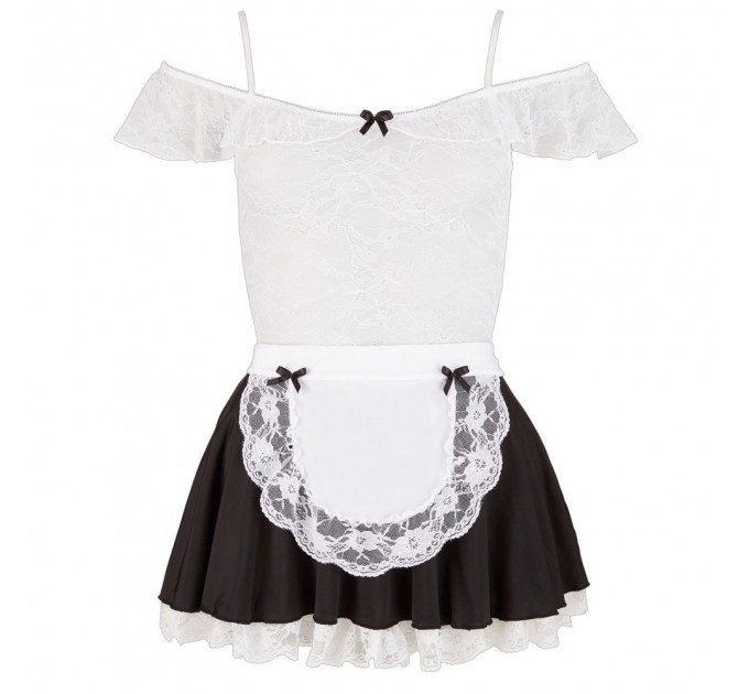 Костюм горничной Cottelli Collection Maid's Dress 2 предмета, M
