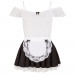 Костюм горничной Cottelli Collection Maid's Dress 2 предмета, M