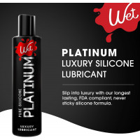 Лубрикант на силіконовій основі WET Platinum Premium, 89 мл