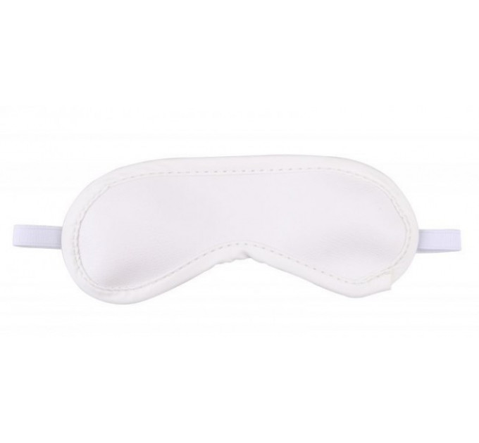 Маска DS Fetish Blindfold white satin