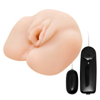 Мастурбатор реалистичный Baile Ultra Realistic Vagina, в виде вагины, с вибрацией,бежевый,15 х 14 см Мастурбатор реалистичный Baile Ultra Realistic Vagina, в виде вагины, с вибрацией,бежевый,15 х 14 см