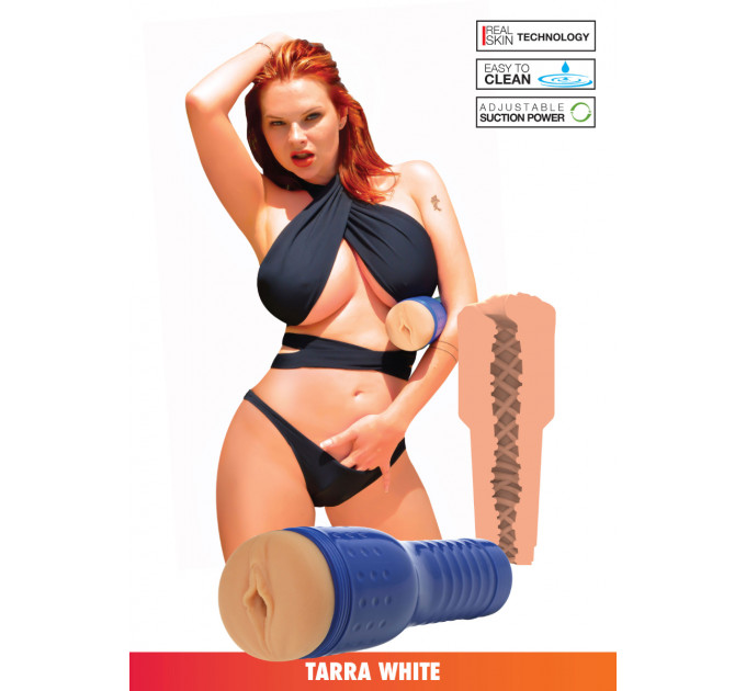 Мастурбатор Вагина в колбе Private Tarra White Legend Pussy