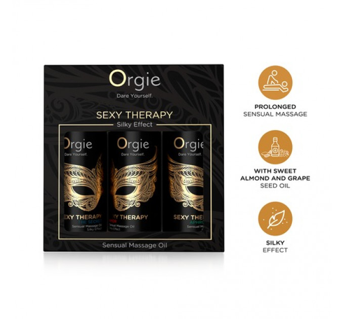 Мини-коллекция массажных масел "Sexy Therapy". Orgie