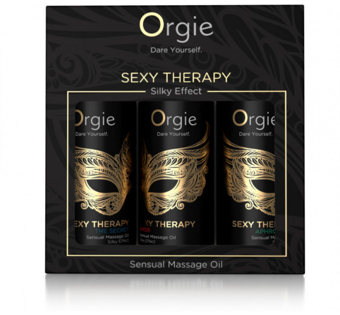 Мини-коллекция массажных масел "Sexy Therapy". Orgie