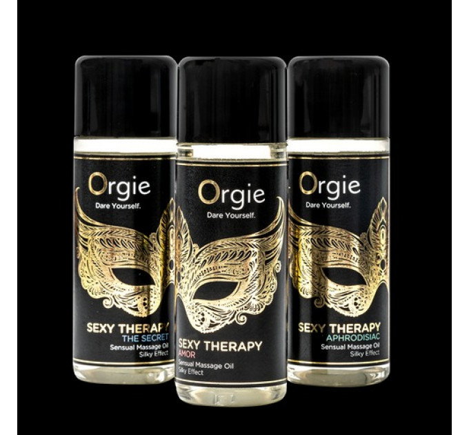Мини-коллекция массажных масел "Sexy Therapy". Orgie