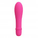 Мини-вибратор рельефный Solomon Pretty Love розовый, 12 х 2.9 см