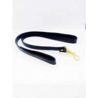 Ошейник с поводком DS Fetish Collar, синий
