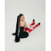 Перчатки Extra Long Opera Length Satin Gloves от Leg Avenue, белые