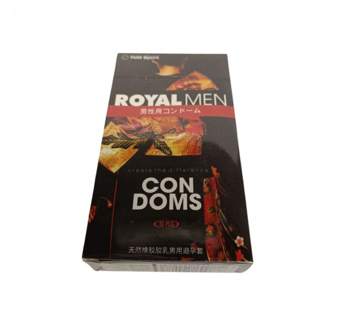Презервативи OLO Royal Men з гіалуроновою кислотою (ціна за 10 шт. в упаковці)