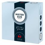 Презервативы ультратонкие латексные Mister Size 60 мм (цена за упаковку 36 шт.)