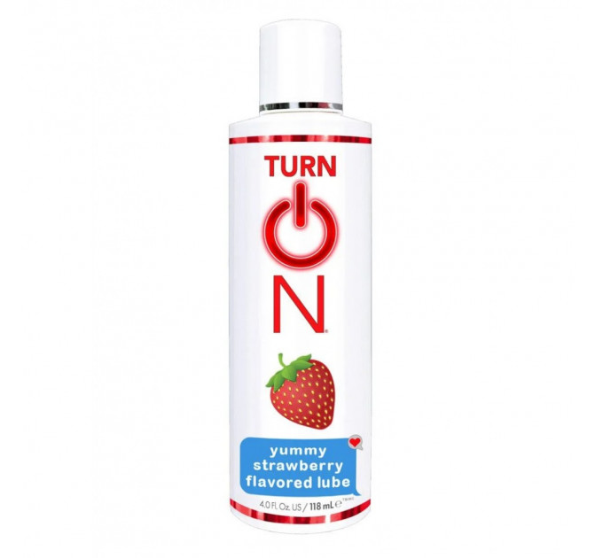 Съедобный лбрикант Wet Turn On Yummy Strawberry Flavored Lube 118 мл