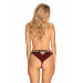 Трусики Obsessive Sugestina Bordeaux-Black L/XL
