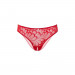 Трусики с цветочной аппликацией и открытым доступом Daring Intimates черный, S/M