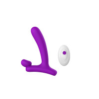 Вібратор у формі літери" L" зі стимуляцією клітора і точки G Chisa Lust Ripple Horny, фіолетовий