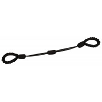 Наручники из бондажной веревки Bad Kitty Handcuffs 1, черный