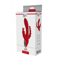 Вібромасажер потрійний Dream toys RED REVOLUTION HERA