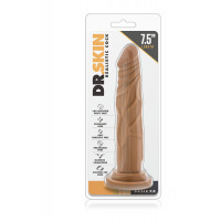 Фалоімітатор Dr. SKIN REALISTIC COCK 7.5INCH MOCHA