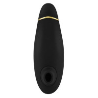 Безконтактний Кліторальний Стимулятор Womanizer Premium, Black, Черный
