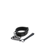 Ошейник с поводком NS Novelties Sinful Black Collar