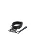 Ошейник с поводком NS Novelties Sinful Black Collar